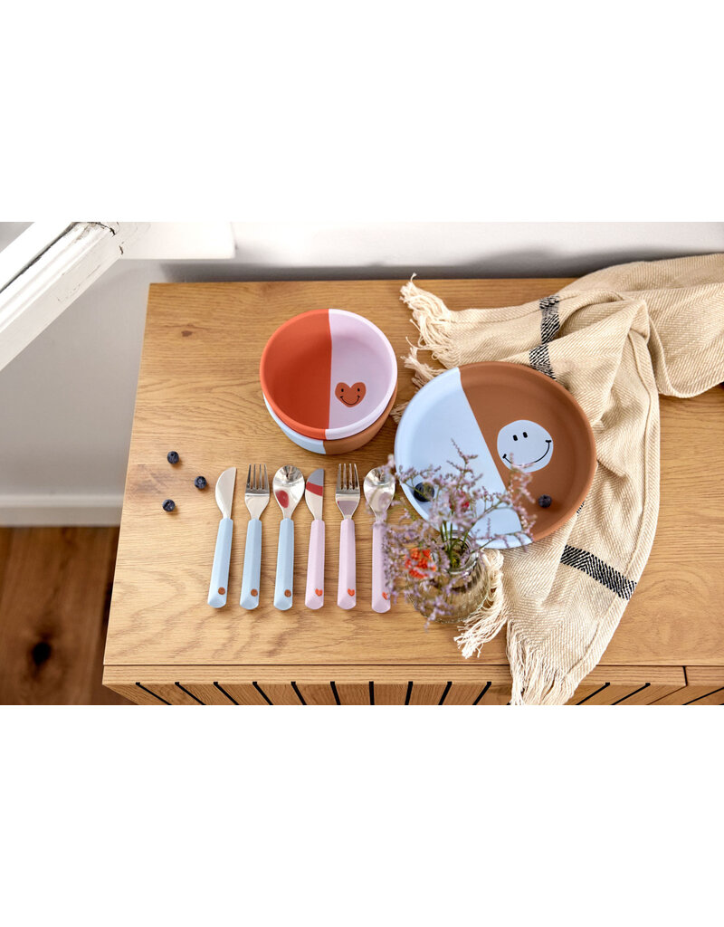 Lassig Lassig Cutlery Happy Fruits Cherry 3st