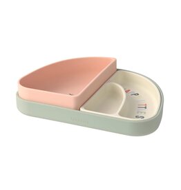 Lassig Lassig Siliconen Dish Set Happy Fruits Cherry 3st