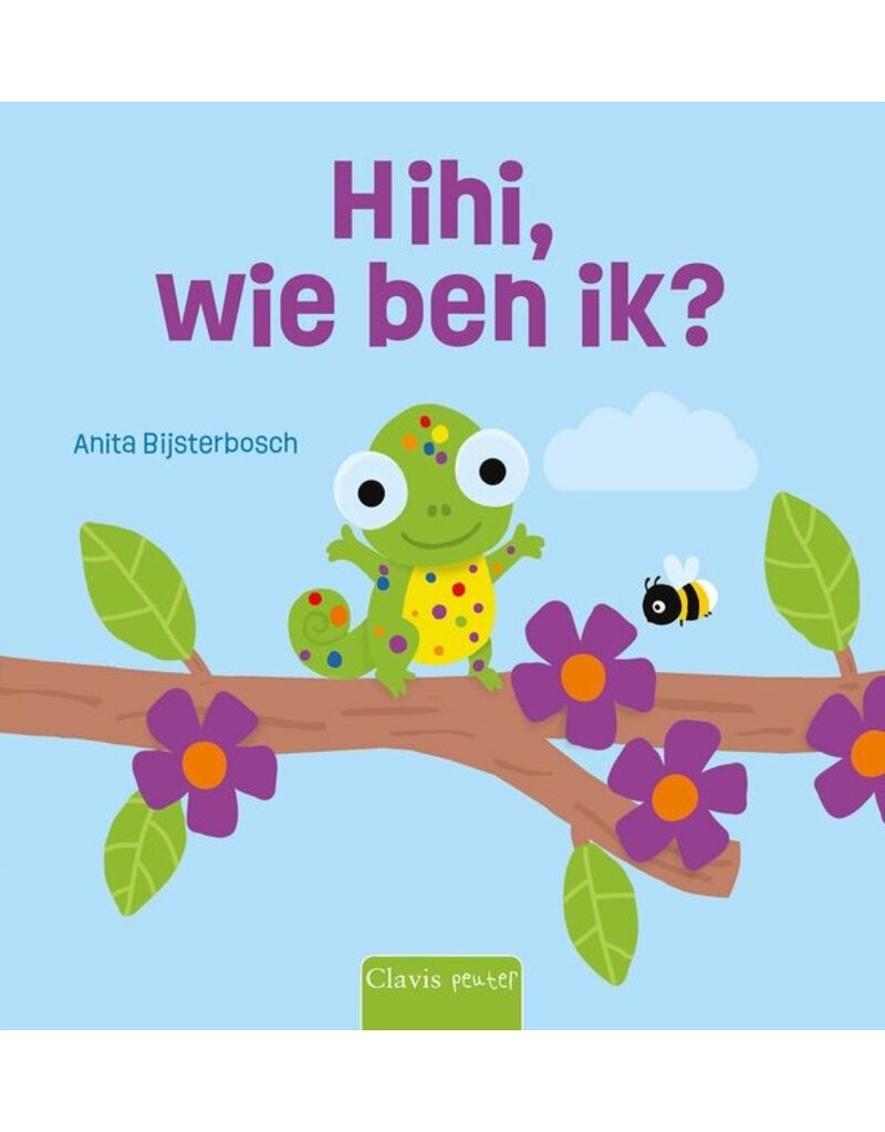 Clavis Clavis boek "Hihi, wie ben ik?"