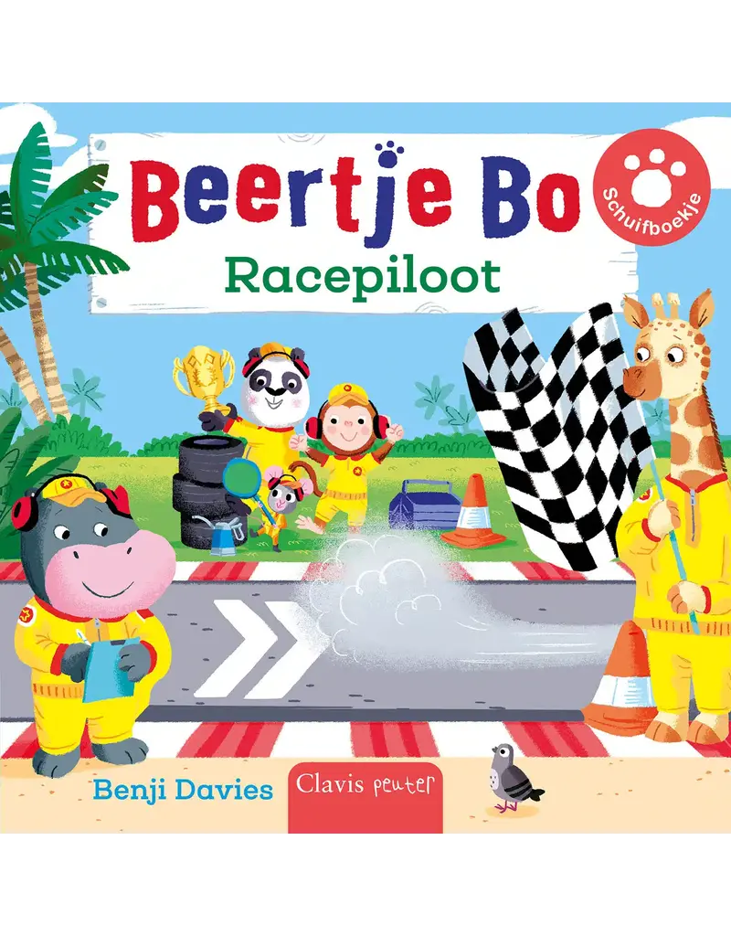 Clavis Clavis boek "Beertje Bo Racepiloot"