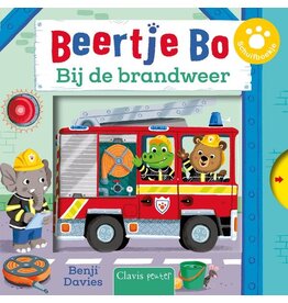 Clavis Clavis boek "Beertje Bo bij de brandweer"