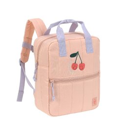 Lassig Lassig Mini Square Backpack Little Gang Cherry  Peach