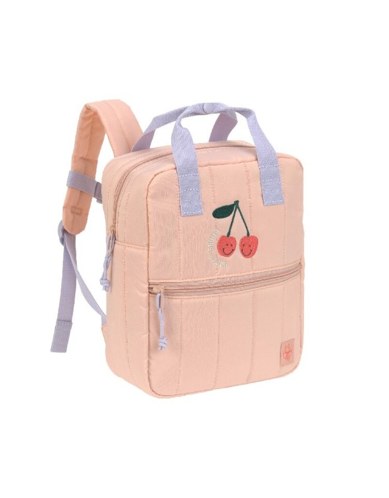 Lassig Lassig Mini Square Backpack Little Gang Cherry  Peach