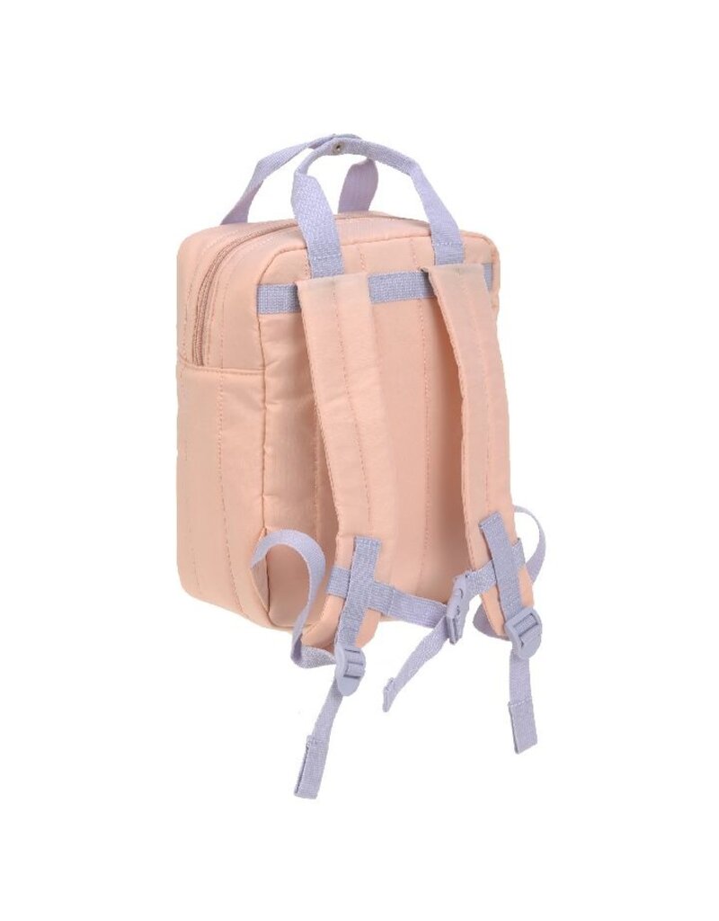 Lassig Lassig Mini Square Backpack Little Gang Cherry  Peach