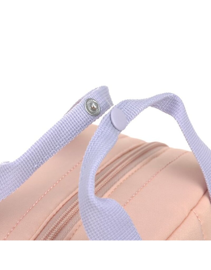 Lassig Lassig Mini Square Backpack Little Gang Cherry  Peach