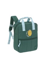 Lassig Lassig Mini Square Backpack Little Gang Lemon Dark Green