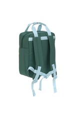 Lassig Lassig Mini Square Backpack Little Gang Lemon Dark Green