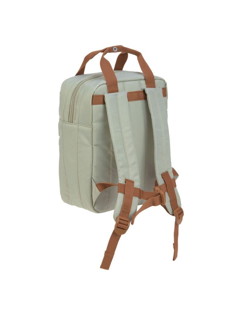 Lassig Lassig Mini Square Backpack Little Gang Light Khaki