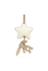 Jellycat Jellycat Bashful Beige Bunny Musical Pull