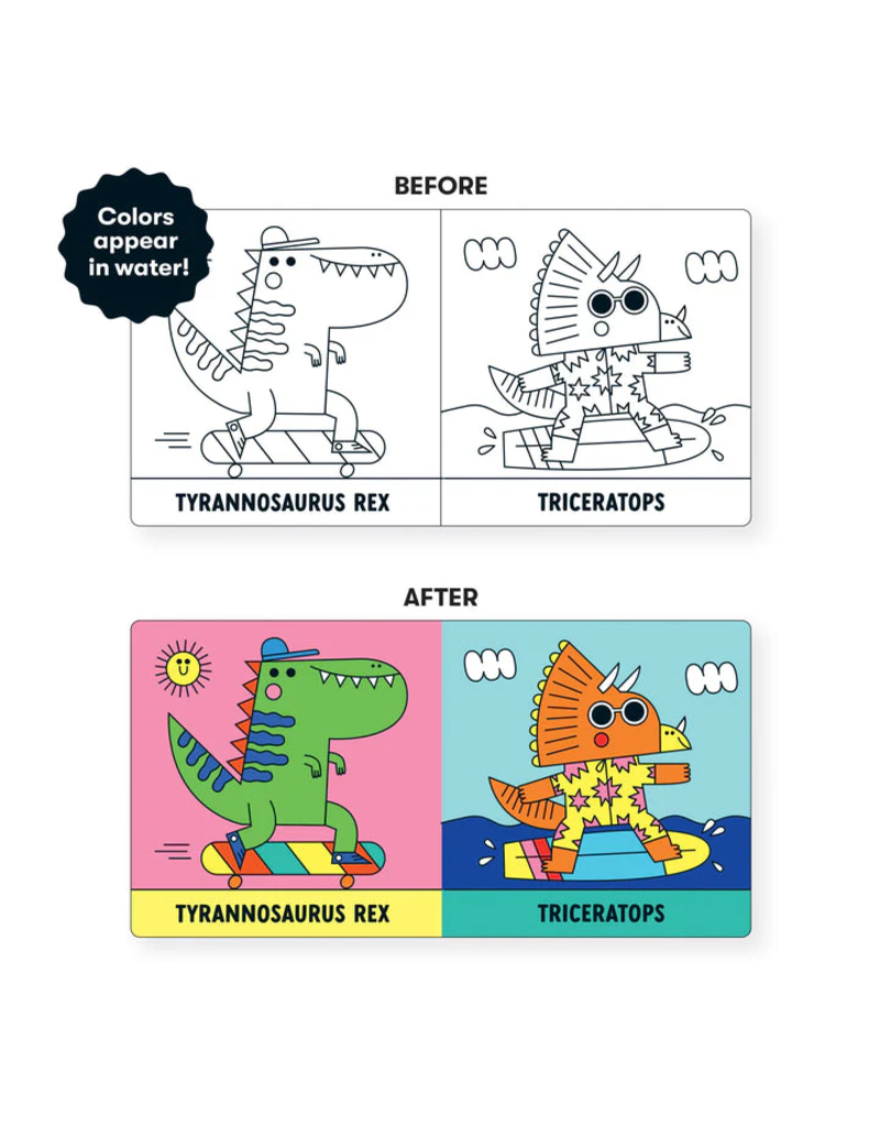 Mudpuppy Mudpuppy badboek dino's