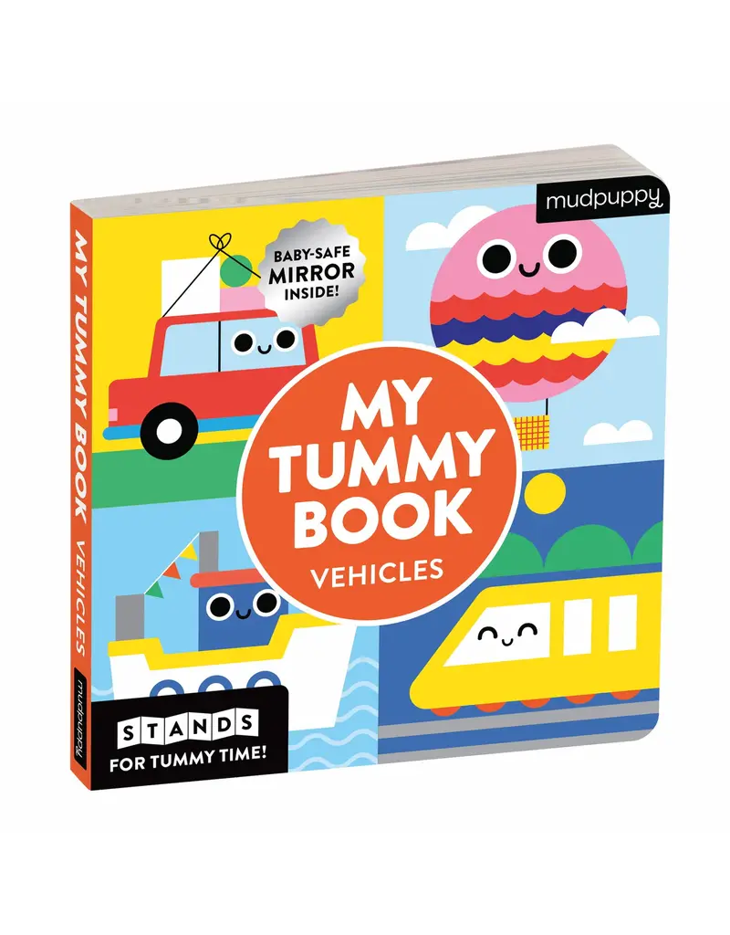 Mudpuppy Mudpuppy My Tummy Book Vehicles
