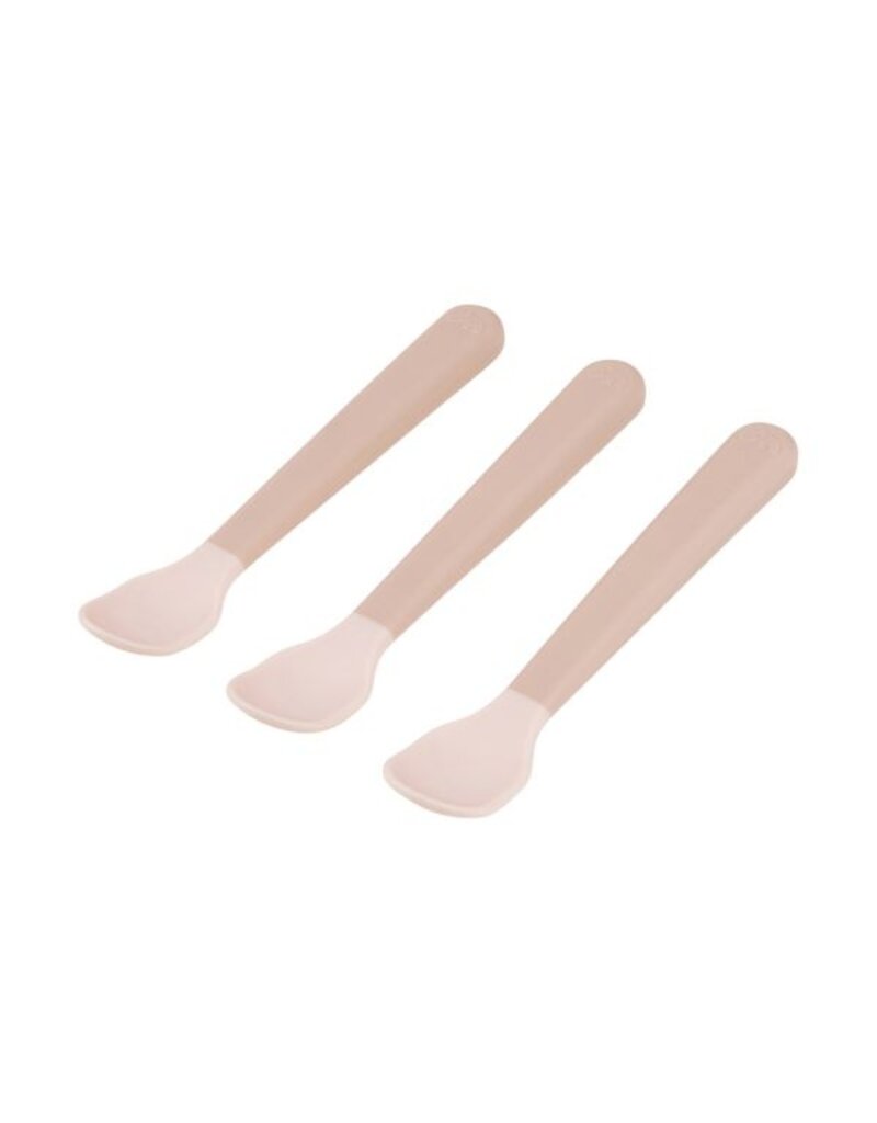 Done by Deer Done by Deer Foodie easy-grip baby spoon 3-pack Powder