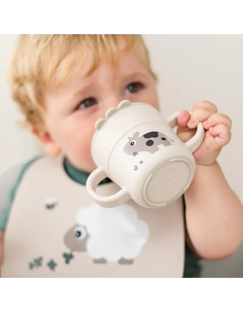 Done by Deer Done by Deer Foodie sippy cup Tiny farm Sand