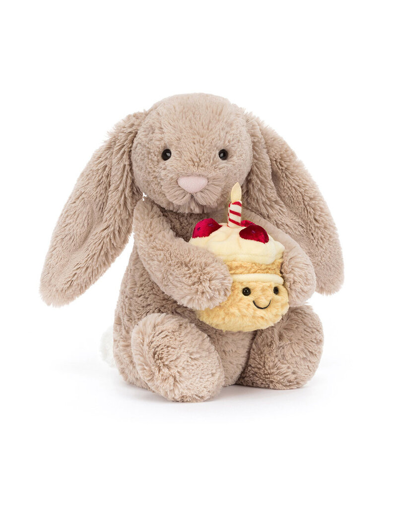 Jellycat Jellycat Bashful Beige Bunny Birthday