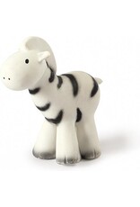 Tikiri Tikiri mijn eerste safaridiertje mix 5-17cm natuurlijk rubber met belletje