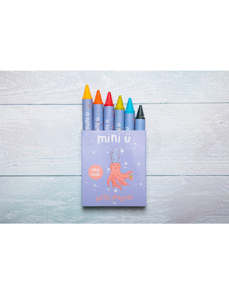 Mini ü Mini Ü Kado set bad badkrijtjes, bruisbal wolk vegan