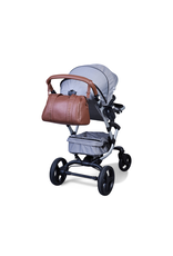 Childhome Childhome Verzorgingstas Mommy Club Signature Vegan Leer Donkerbruin