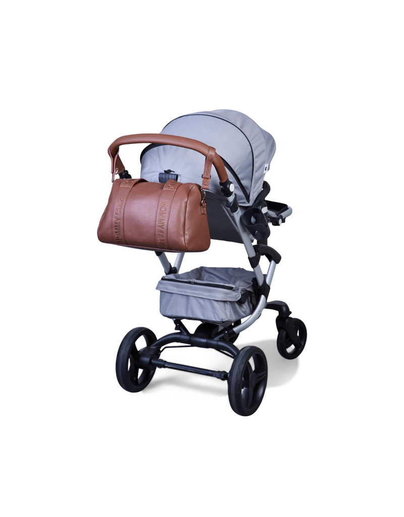 Childhome Childhome Verzorgingstas Mommy Club Signature Vegan Leer Donkerbruin