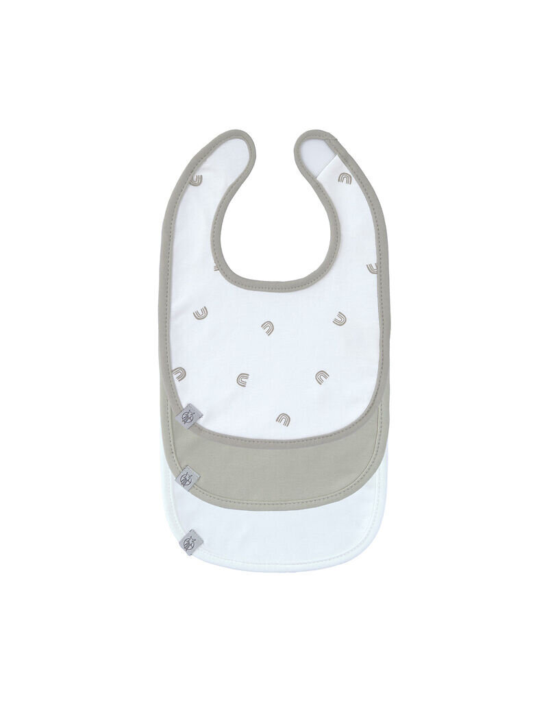 Lassig Lassig Newborn Bib 3 pcs Rainbow