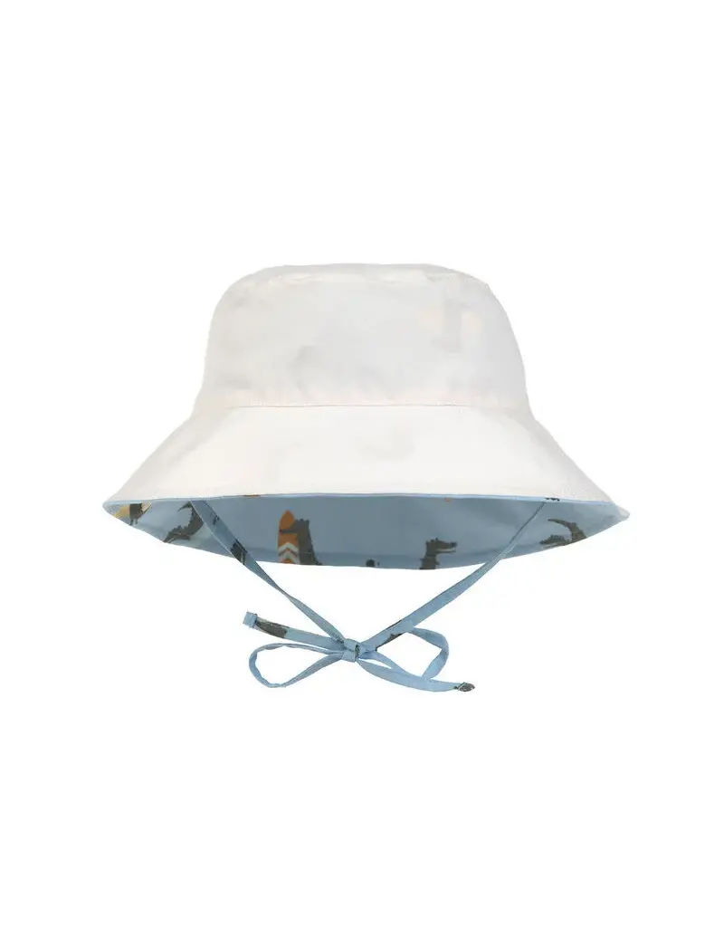 Lassig Lassig Sun Protection Bucket Hat Crocodile  sky blue