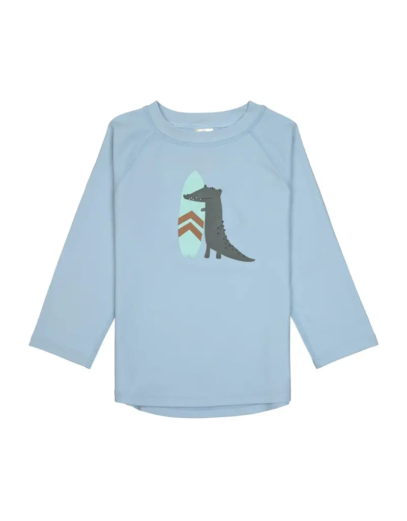 Lassig Lassig Long Sleeve Rashguard UV Crocodile sky blue