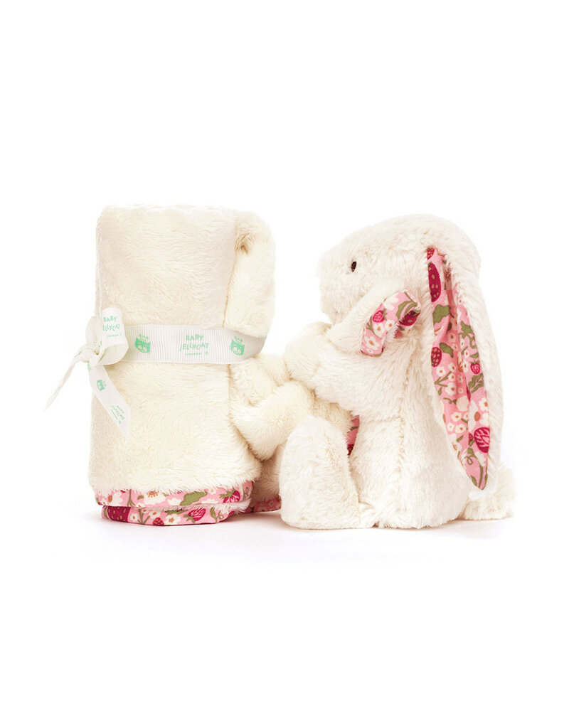 Jellycat Jellycat blossom cream bunny berry soother