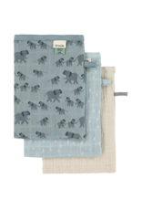 Trixie Trixie tetra washandjes 3-pack mix -  Enchanting Elephant