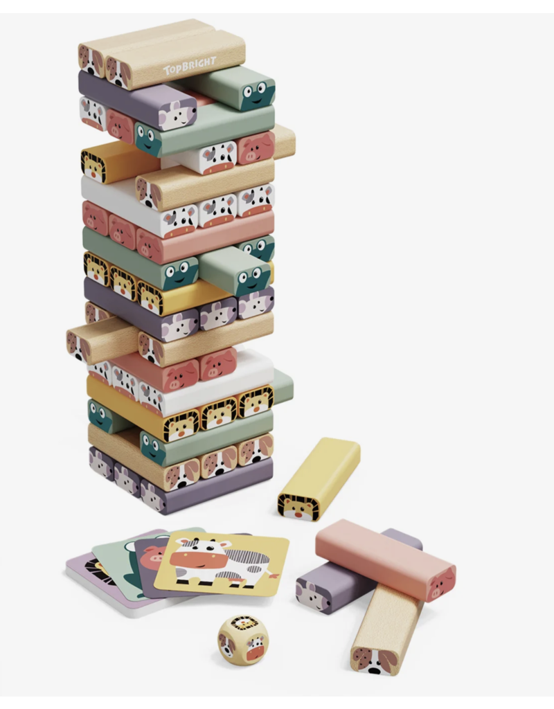 Topbright Topbright Wobble Tower animals