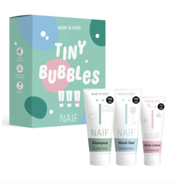 Naïf Naïf tiny bubbles essentials gift set