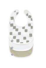 Lassig Lassig newborn bib 3 pcs Happy Fruits light kaki
