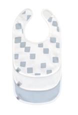Lassig Lassig newborn bib 3 pcs Happy Fruits light blue