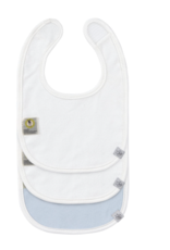 Lassig Lassig newborn bib 3 pcs Happy Fruits light blue