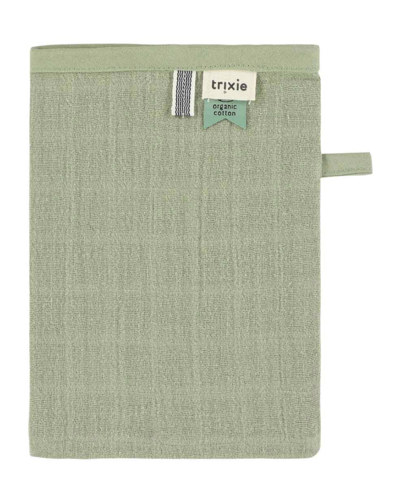 Trixie Trixie muslin washcloths 3-pack daring dino