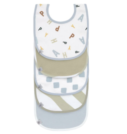 Lassig Lassig  Value Pack Bib 5 pcs Happy Fruits light blue/light khaki