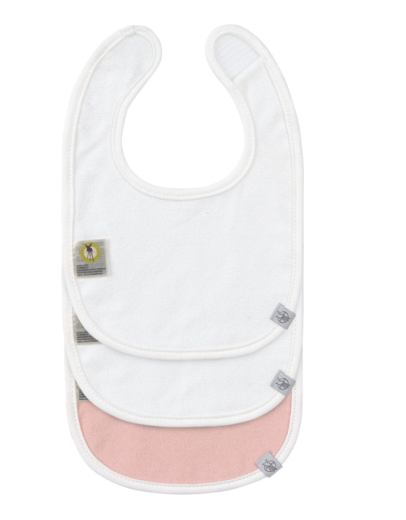 Lassig Lassig newborn bib 3 pcs Happy Fruits peach
