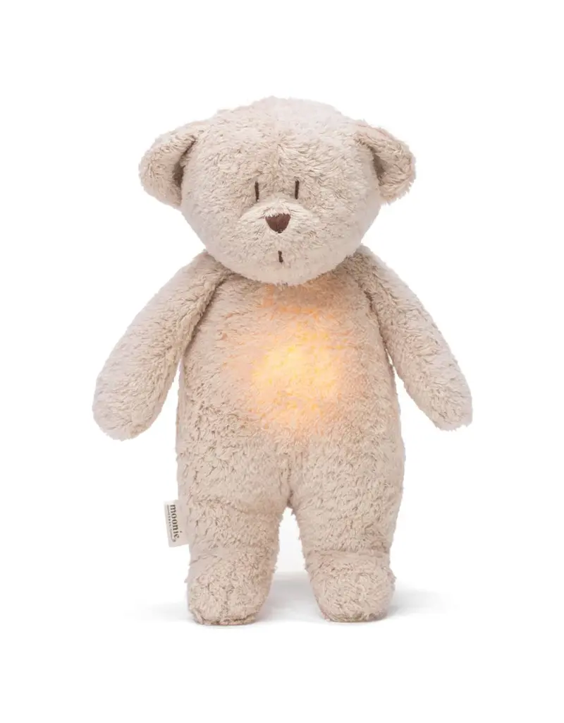 Moonie Moonie 2.0 humming bear with a lamp sand