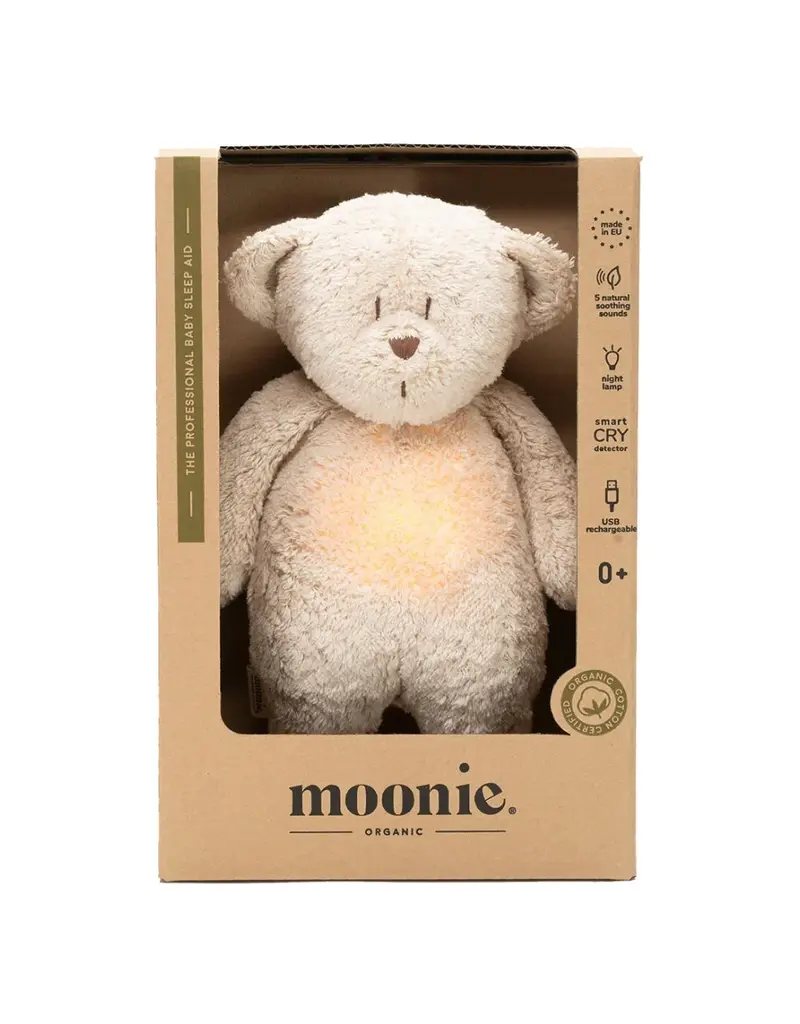 Moonie Moonie 2.0 humming bear with a lamp sand