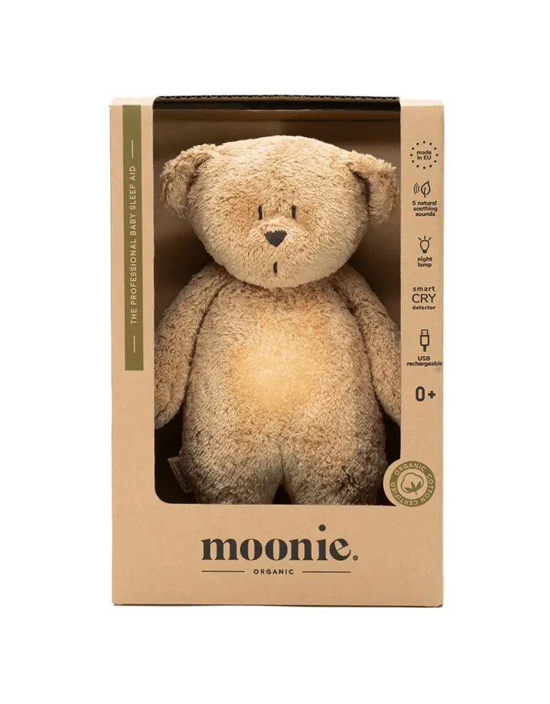 Moonie Moonie 2.0 humming bear with a lamp cappuccino