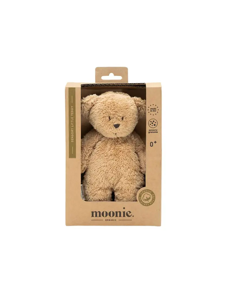 Moonie Moonie sensory little teddy cappuccino