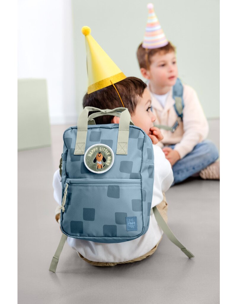 Lassig Lassig Mini Backpack Pattern Party blue