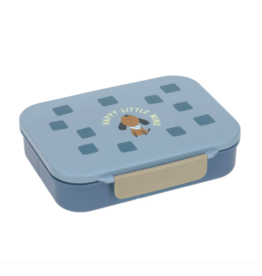 Lassig Lassig Bento Lunchbox Pattern Party blue green