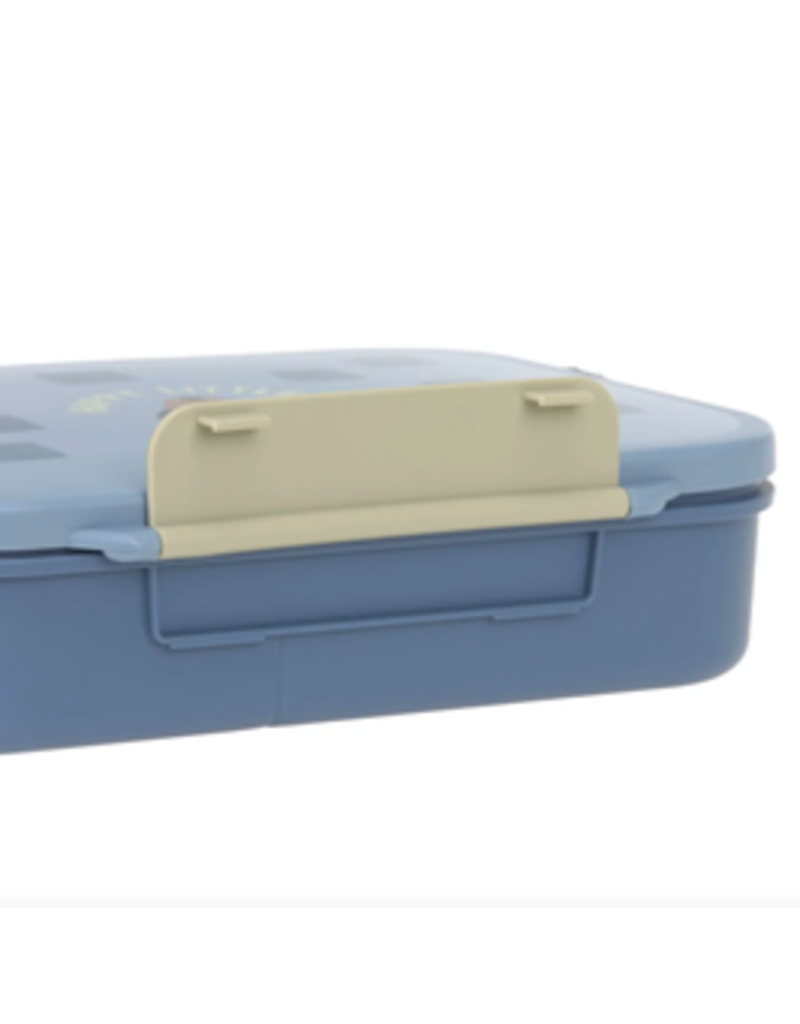 Lassig Lassig Bento Lunchbox Pattern Party blue green