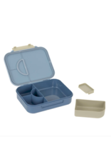 Lassig Lassig Bento Lunchbox Pattern Party blue green