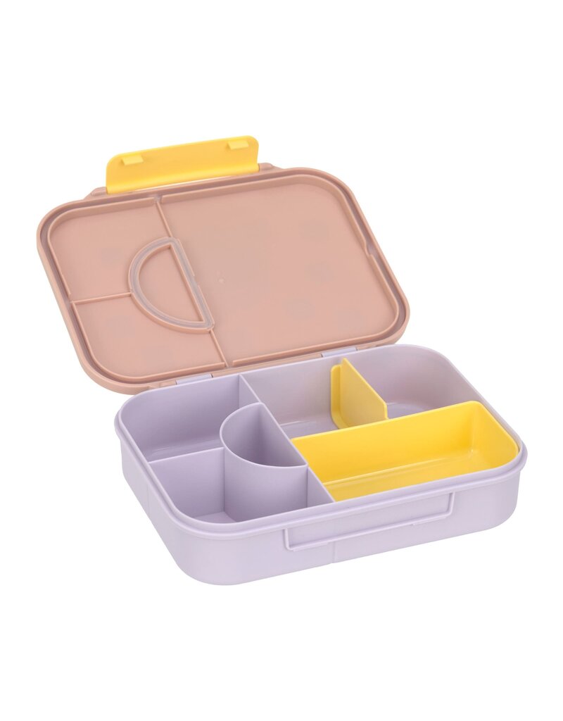 Lassig Lassig Bento Lunchbox Pattern Party rose lilac