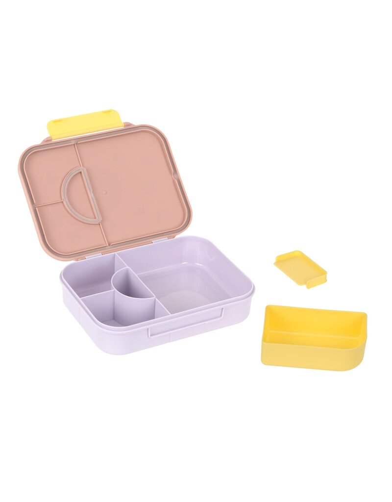 Lassig Lassig Bento Lunchbox Pattern Party rose lilac