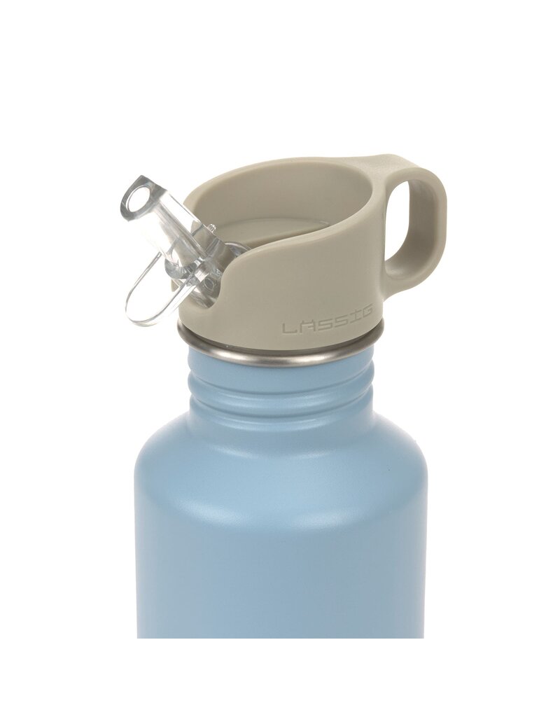 Lassig Lassig Bottle Stainless Steel Pattern Party blue green