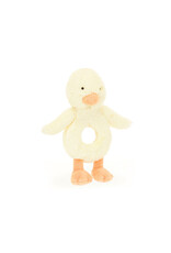 Jellycat Jellycat Bashful Duckling Ring Rattle