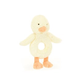 Jellycat Jellycat Bashful Duckling Ring Rattle
