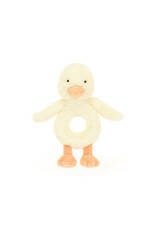 Jellycat Jellycat Bashful Duckling Ring Rattle
