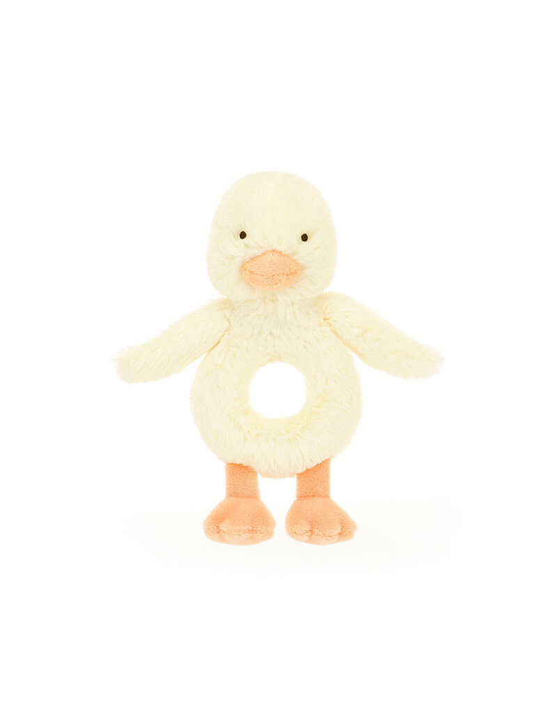 Jellycat Jellycat Bashful Duckling Ring Rattle